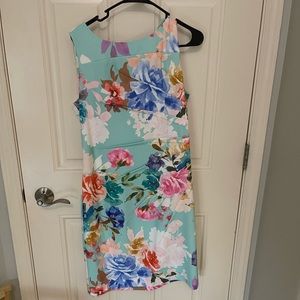 EUC (worn once) size 12 Calvin Klein dress.
